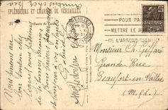 CPA Versailles Chateau Bassin de Latone