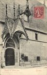CPA Beaune Portail de L'Hotel Dieu