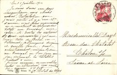 CPA Berner Oberland Femme Vaches