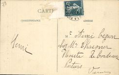 CPA Saint Maixent Ecole Militaire d'Infanterie Militaria Canon