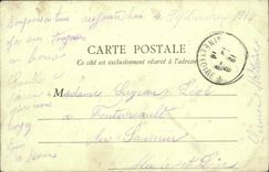 VINTAGE POSTCARD Montmoreney Castle of the Duke of Dino