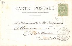 CPA Saint Maixent Eglise Paroissiale