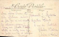 Opinión de Clermont-Ferrand de la POSTAL de la VENDIMIA tomada de Montjufet