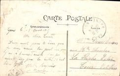 Opinión panorámica de Lyon de la POSTAL de la VENDIMIA tomada de Fourviere