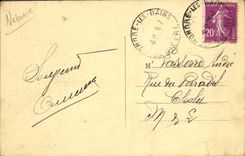 VINTAGE POSTCARD Saint Honors Etabllssement les Bains