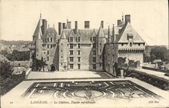 CPA Langeais Le Chateau Facade meridionale