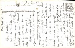 MODERN CARD United New York Nations