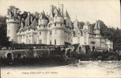 POSTAL de la VENDIMIA usada el castillo