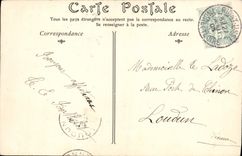 POSTAL de la VENDIMIA usada el castillo