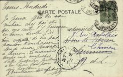 VINTAGE POSTCARD Tours Cathedral St Galien