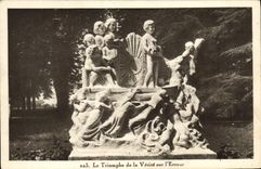VINTAGE POSTCARD Triumph of the Truth on the Error