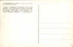 VINTAGE POSTCARD Triumph of the Truth on the Error