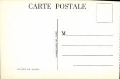 Caballos de Load De Spahis Militaria de la POSTAL de la VENDIMIA