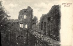 VINTAGE POSTCARD Baden Baden Rittersaal