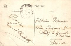 Estación de tren de Brujas de la POSTAL de la VENDIMIA