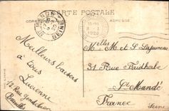 VINTAGE POSTCARD Brussels Places Stock Exchange Tram