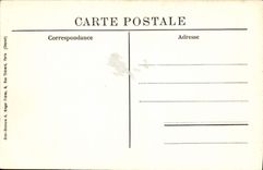 Institución de Peruwelz Bonsecours de la POSTAL de la VENDIMIA de los artes de los hermanos de Marist y taller de los comercios de la madera