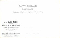 El Sinning de los pescados de Pecheurs Flemings de la POSTAL de la VENDIMIA