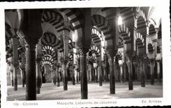 CPA Cordoba Mezquita Laberinto de Columnas