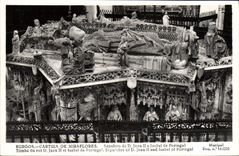 CPA Burgos Cartuja De Miraflores Sepulcro de D Juan II e Isabel de Portugal