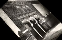 CPM Sevilla Reales Alcazares Dormitorio de los Reyes Mroos Detalle