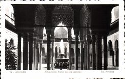 CPA Granada Alhambra Patio de los Leones