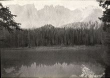 VINTAGE POSTCARD Carezza It Lago Lago C Latemar