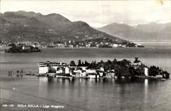 MODERN CARD Isola Bleated Lago Maggiore