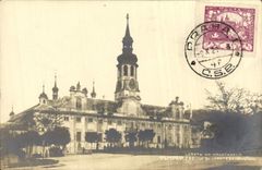 Iglesia de Praga de la POSTAL de la VENDIMIA de Lorete