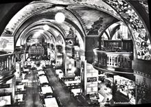 VINTAGE POSTCARD Bern Cellar off the granary
