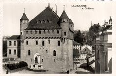 MODERN CARD Lausanne the Castle