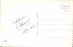 MODERN CARD Montreux Castle of Chillon teeth of the South