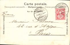 VINTAGE POSTCARD Das Rutlihaus