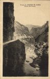 VINTAGE POSTCARD Falls of Chabet El Akra Entered of the throats