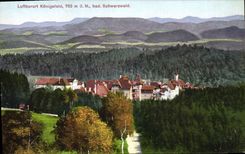 VINTAGE POSTCARD Luftkurort Konigsfeld Bad Schwarzwald