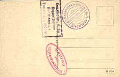 POSTAL Aus dejado Niederlahnstein Der Ruppertsklamm de la VENDIMIA