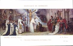 CPA Basilique De Domeremy Lionel Royer Derniere communion de Jeanne d'arc
