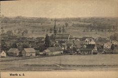 VINTAGE POSTCARD Worth HAS S