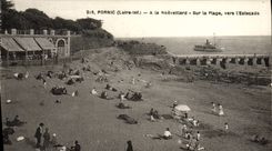 CPA Pornic A La Noeveillard Sur La Plage Vers l'Estacade