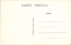 POSTAL Pornic de la VENDIMIA saliente el Philibert Saint del barco portuario