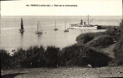 VINTAGE POSTCARD Pornic Port Of Noeveillard Boat