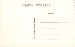 POSTAL Pornic de la VENDIMIA visto del puerto tomado de los barcos del camino