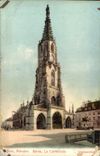 VINTAGE POSTCARD Bern Munster Bern the Cathedral