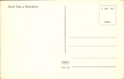 Automóvil de Novy Dum U Krivoklatu de la POSTAL de la VENDIMIA