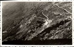 MODERN CARD Laces of mountain