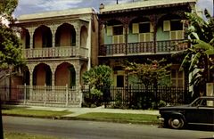 CPA Lovely Antebellum Homes Typical Residences Of The Vieux Carre New Orleans La