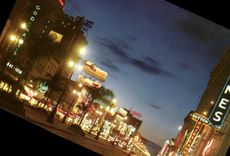 CPM Canal Street At Night New Orleans Louisiana