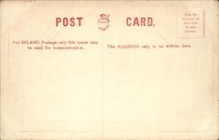 VINTAGE POSTCARD The Mercat Edinburgh Cross-country race