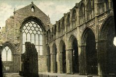 VINTAGE POSTCARD The chapel Royal Holyrood Edinburgh