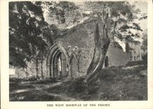 POSTAL de la VENDIMIA el umbral del oeste del priorato